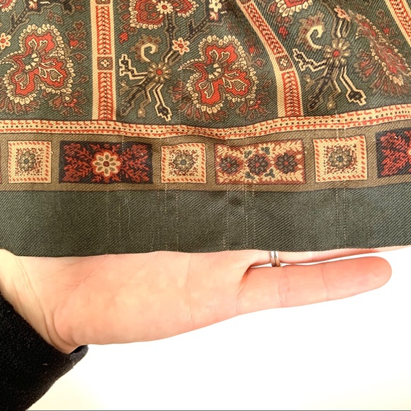 Vintage Pendleton 1990’s Paisley Skirt Set M 8 10 - Picture 7 of 7